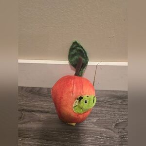Folkmanis Finger Puppet Worm In Apple